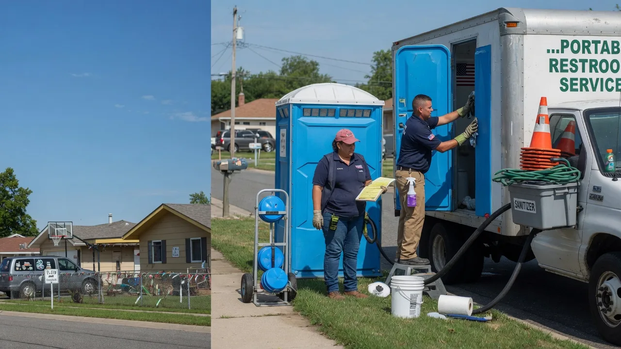 Portable Toilet Rental in Mcqueeney, TX near me